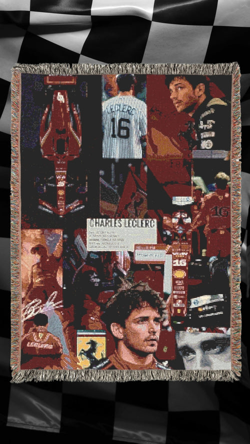 Lap Blanks™ Charles Leclerc F1 Blanket